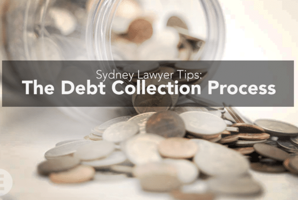 a jar of coins for Executive Legal blog about Sydney lawyer tips on the debt collection process