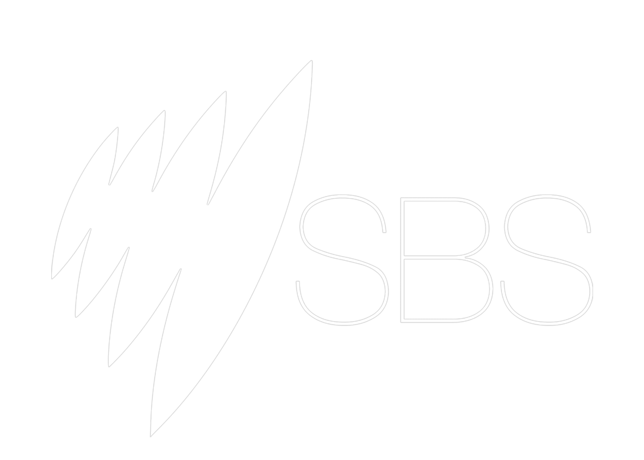 sbs sydney logo white